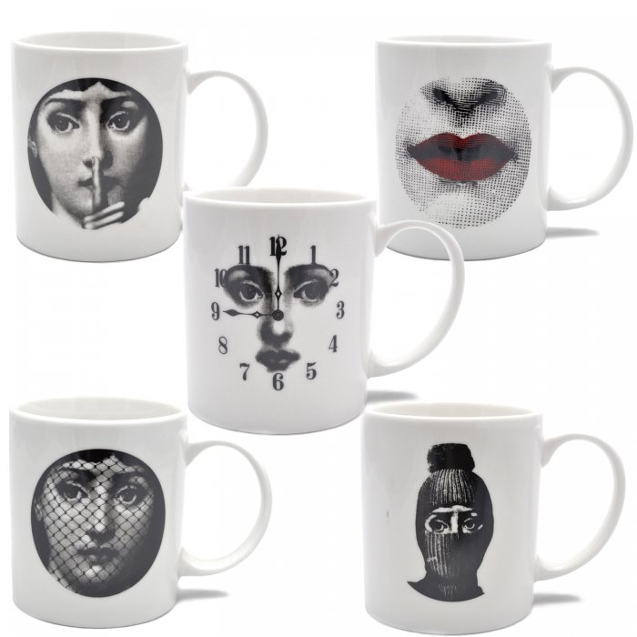 POCILLO DE CAFE Y PLATO PORCELANA VENECIA SET X 6 COLOR
