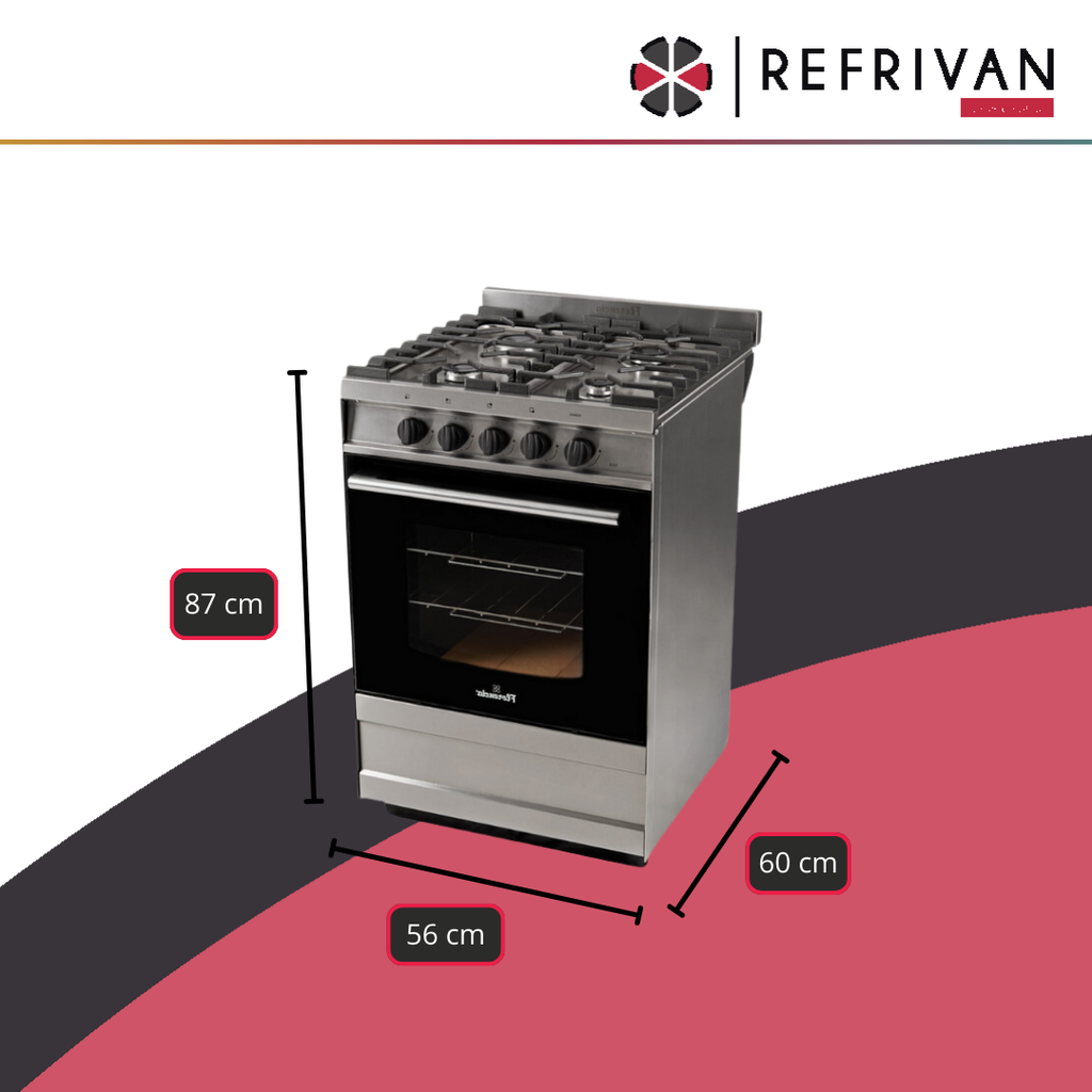 COCINA SEMI INDUSTRIAL FLORENCIA 5818 - PUERTA VIDRIO