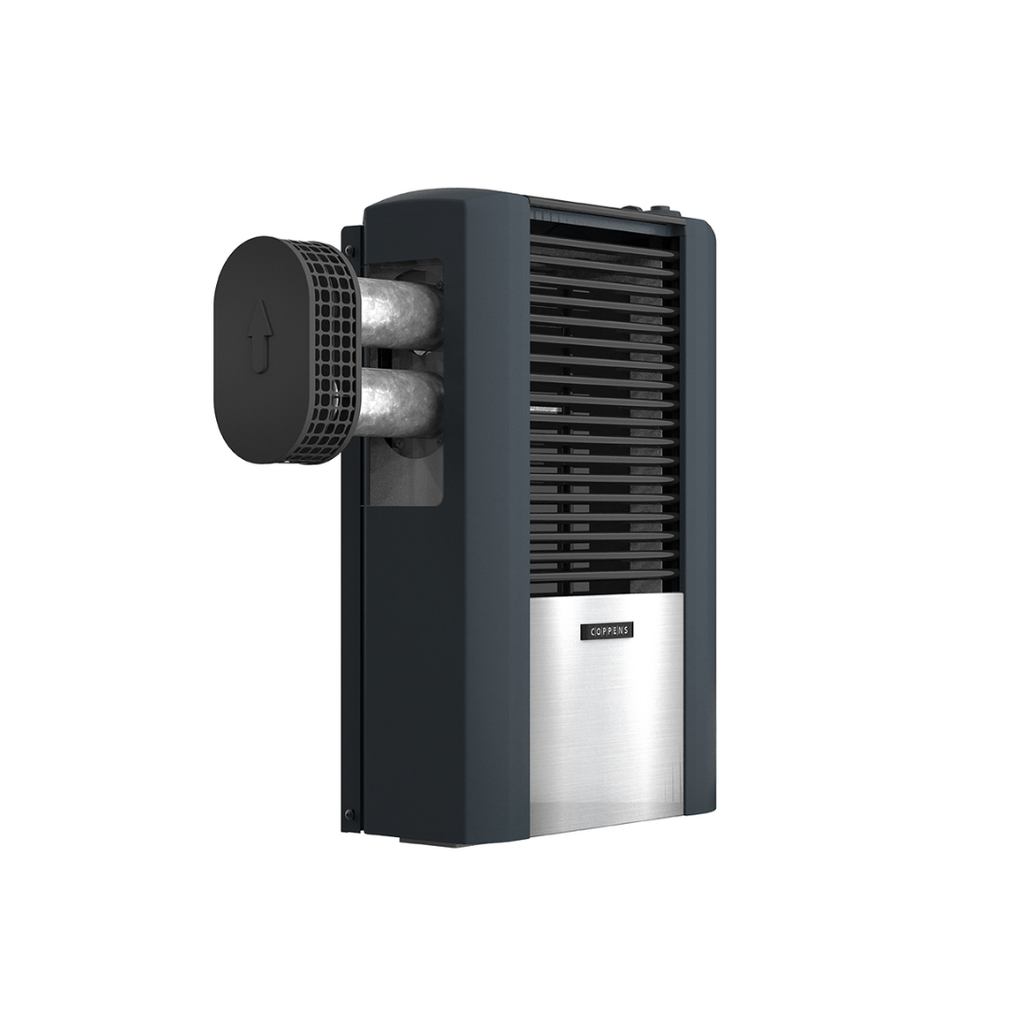 CALEFACTOR COPPENS PELTRE ACERO 2500 - SALIDA DERECHA