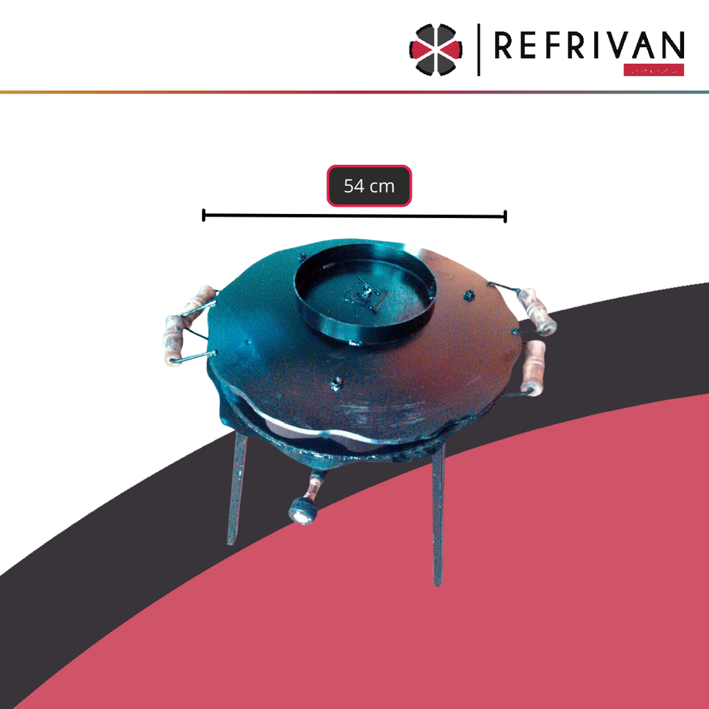 DISCO ARADO GIGANTE HIERROS ARTESANALES GASIFICADO -54CM