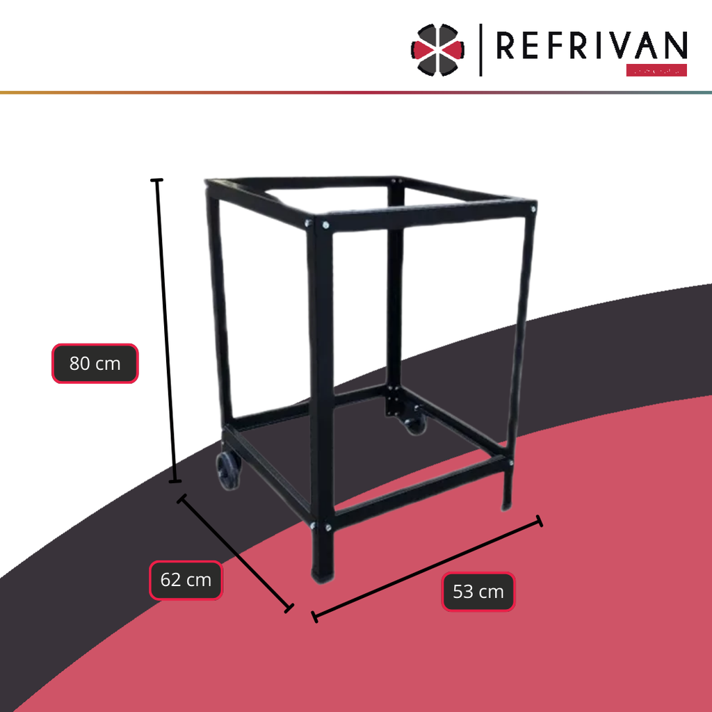 BASE PARRILLA ELECTRICA COOK&FOOD NOGAL - 53CM