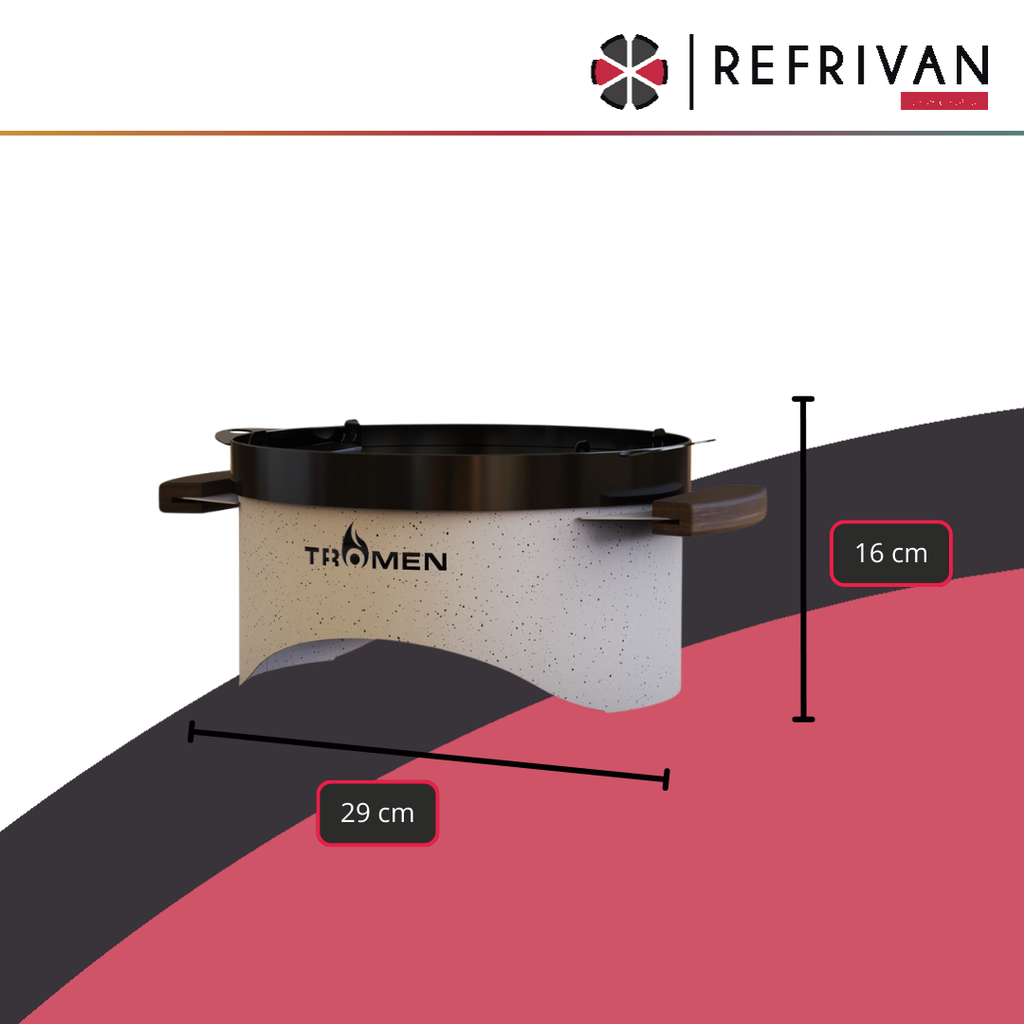 BRASERO DE MESA TROMEN - 38CM