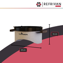 BRASERO DE MESA TROMEN - 38CM