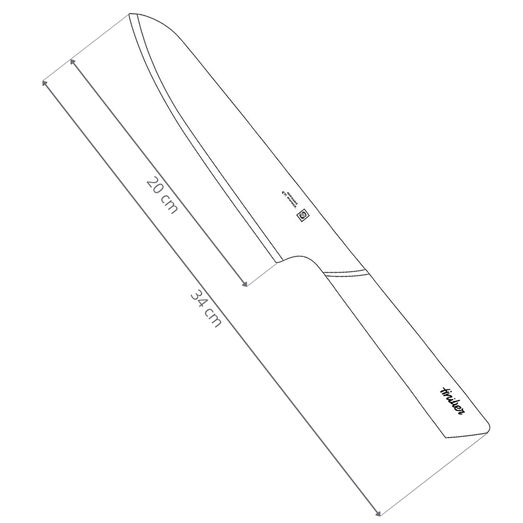 CUCHILLO HUDSON DESIGN 8"