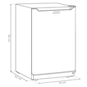 HELADERA BRIKET BK1F 1010 ECO