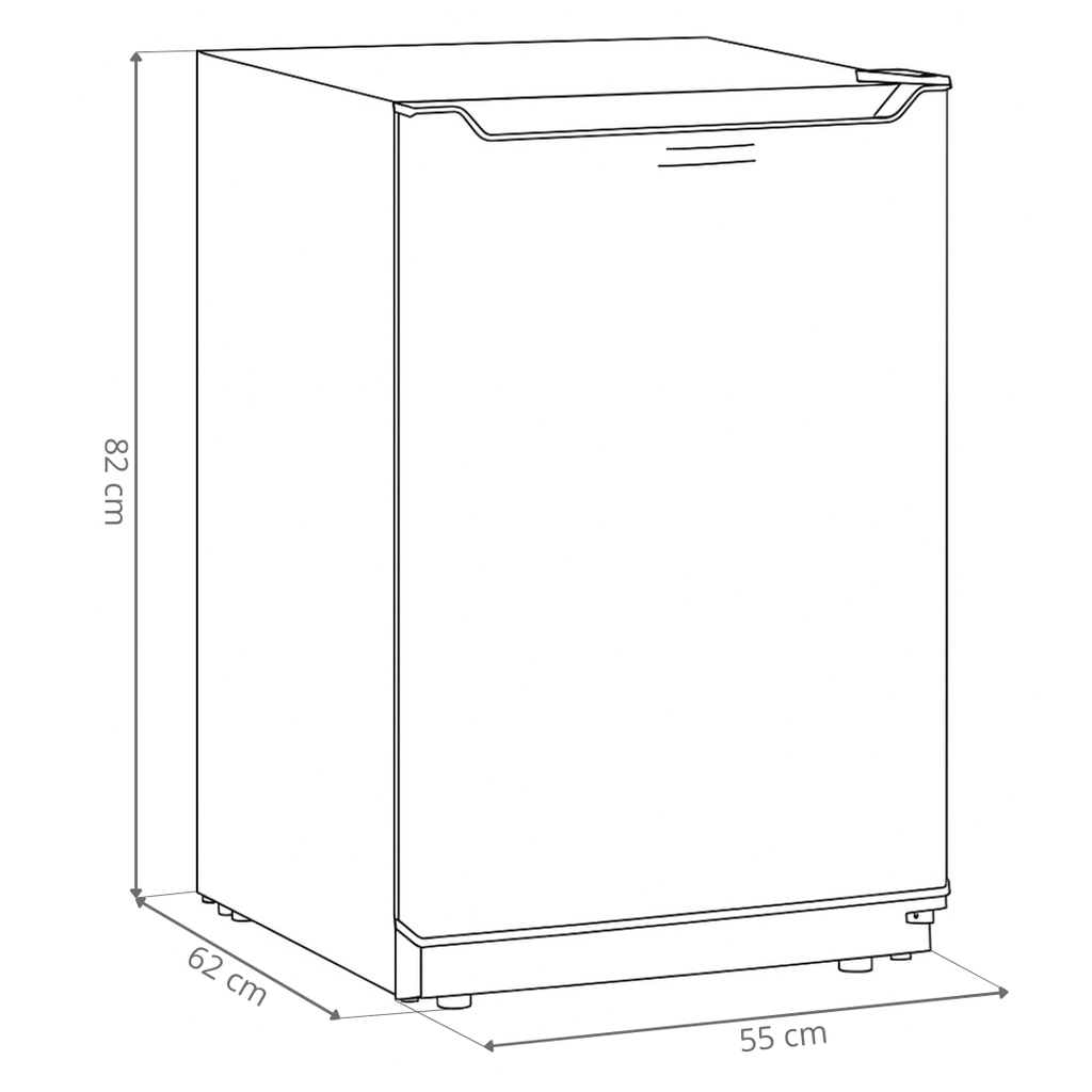 HELADERA BRIKET BK1F 1030 ECO