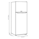 HELADERA BRIKET BK2F 1310 - 250LTS - 2 FRIOS
