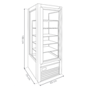 HELADERA PANADERA VERTICAL CUBO REFRIVAN
