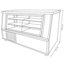 HELADERA RUBRA REFRIVAN 1.60MT
