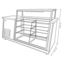 HELADERA SUPERNOVA REFRIVAN 2.40MT