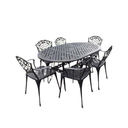 JUEGO ARTISTICO JJ-007 MESA 1.60 + 6 SILLAS
