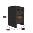 SALAMANDRA PEHUEN 22000 C/HORNO INCORPORADO  160MT2