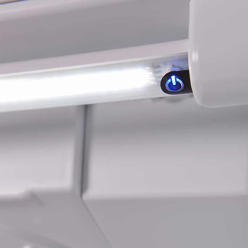 INELRO HELADERA EXHIBIDORA MT C/CENEFA 310 BLANCA 1725X620X610