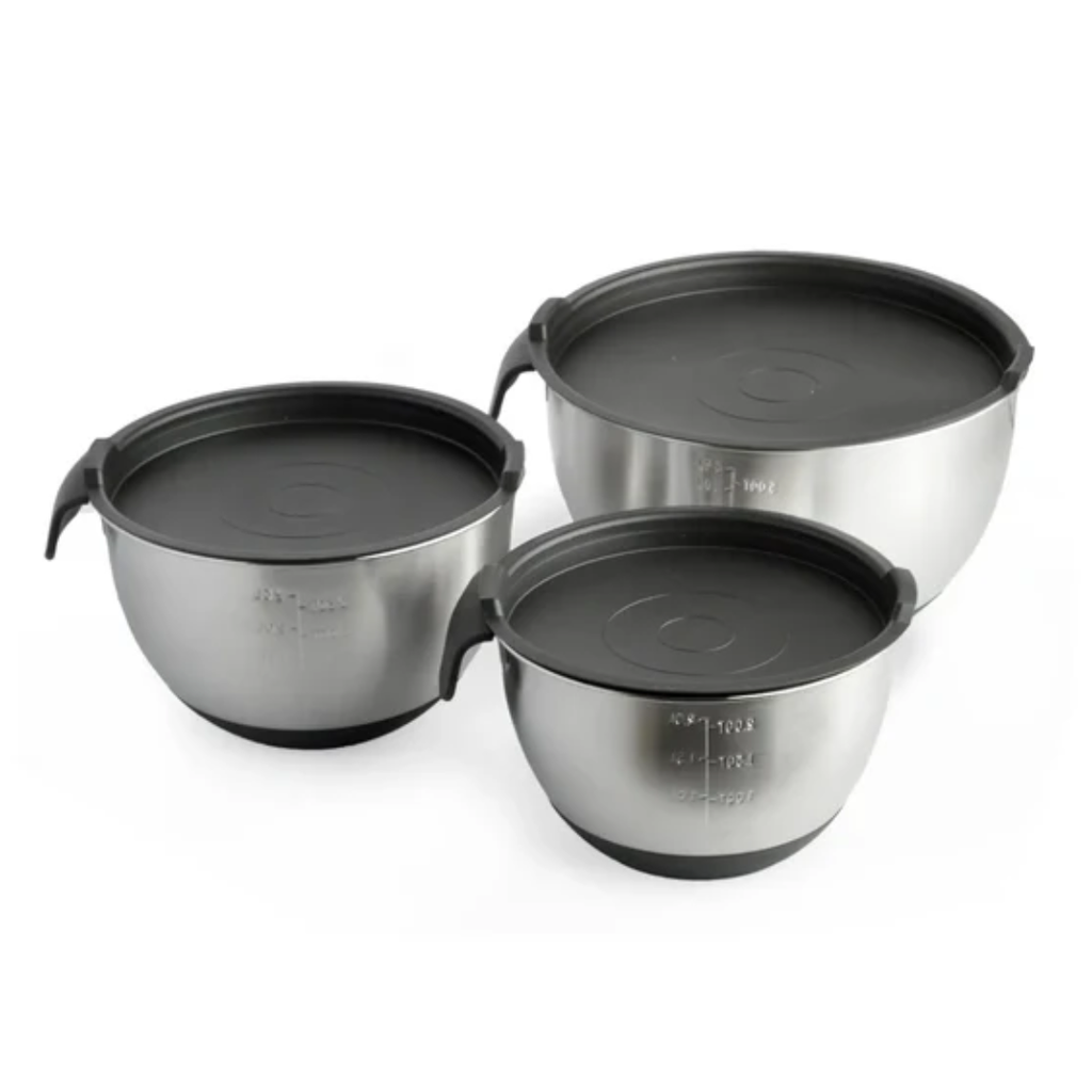 SET X 3 BOWLS REPOSTEROS CON TAPA HOME CONCEPT COLOR