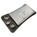 PLANCHA TERMICA PULPERIA 1810 RECTANGULAR ESTRILLADA - DIPS MEDIANOS - 55X28CM