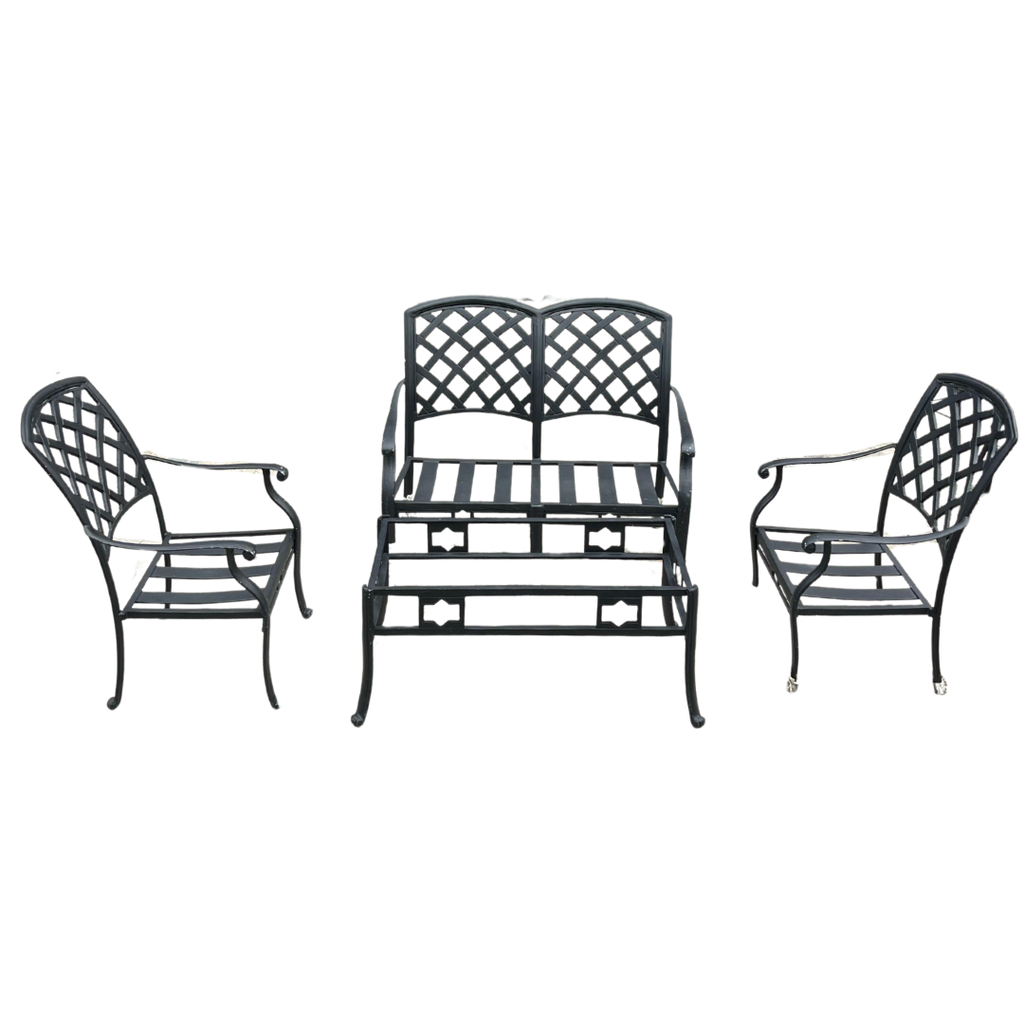 JUEGO SUDEAL ROMANO JJ-010 - MESA RATONA 96X41 +1SILLON DOBLE Y 2 SILLONCITOS