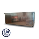 MOSTRADOR CIEGO REFRIVAN 2.40MT