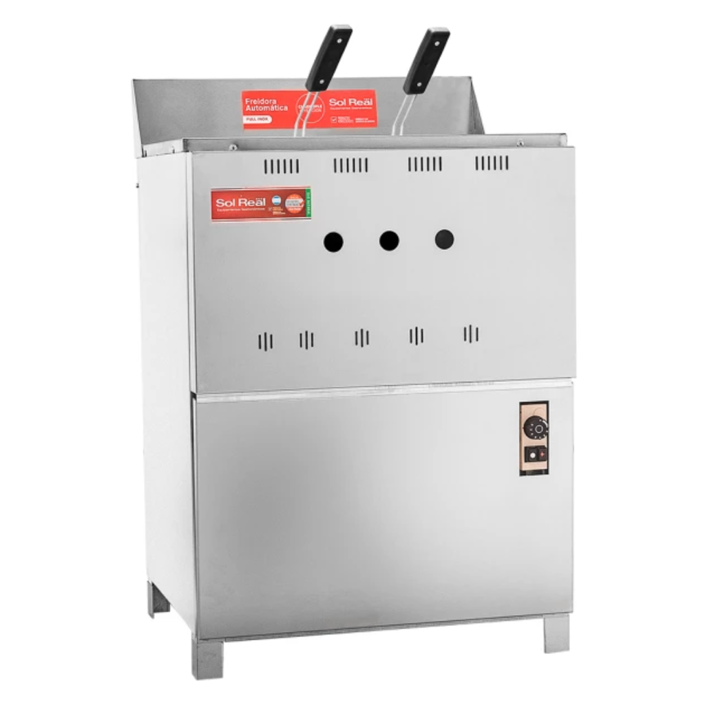 FREIDORA SOL REAL 33 Lts. ACERO INOX AUTOMATICA