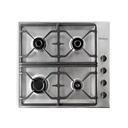 ANAFE A GAS 6748I ACERO INOX REJAS FUNDICION ENCENDIDO A UNA MANO VAL/SEG