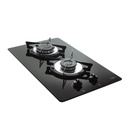 ANAFE A GAS TST SPEZIA NEGRO  - 2 HORNALLAS