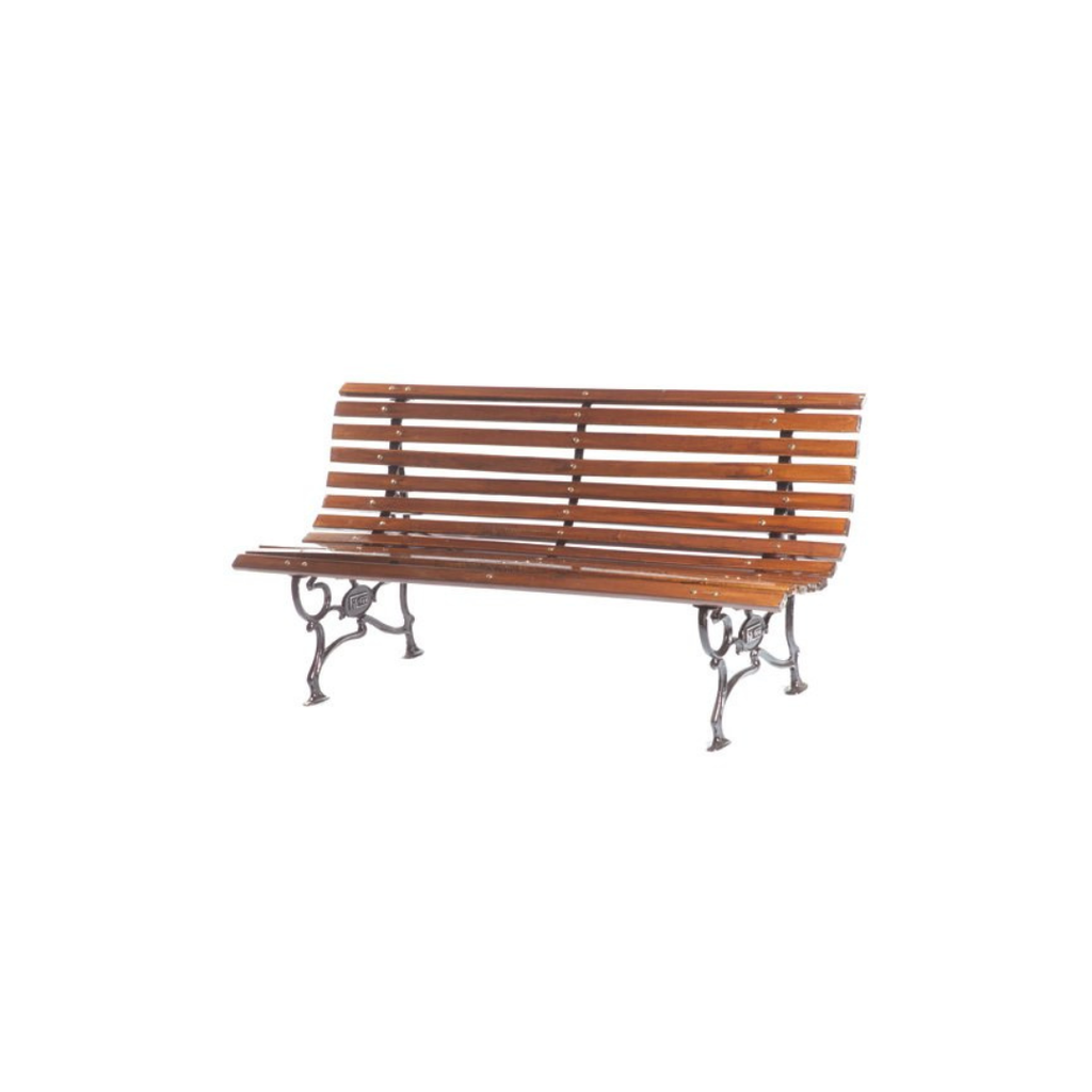 BANCO DE PLAZA FILFER - 15 TABLAS - 1.50MT - BARNIZADO
