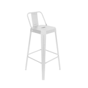 BANQUETA RUNKO BLANCO 73 C/RESPALDO  TROMEN