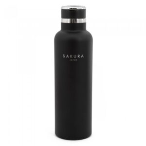 BOTELLA TERMICA SAKURA 750ML - NEGRO MATE