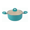 CACEROLA 24 CM  AQUA ANTIADHERENTE  CERAMICA DOBLE CAPA