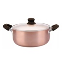 CACEROLA HUDSON COBRE CERAMICA Nº24 CON ASAS