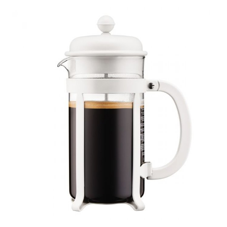 CAFETERA FASHION COOK BODUM JAVA - 8 POCILLOS - BLANCO
