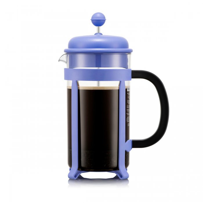 CAFETERA FASHION COOK BODUM JAVA - 8 POCILLOS - AZUL FRANCIA