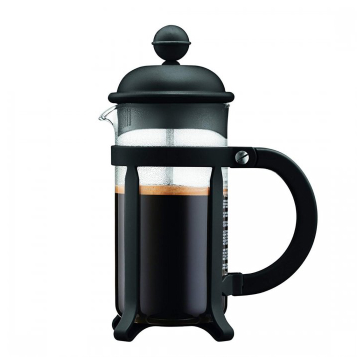 CAFETERA BODUM JAVA 8 POCILLOS - NEGRA