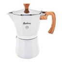 CAFETERA ITALIANA BLANCA HUDSON  6 TAZAS