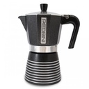 CAFETERA FASHION COOK MOKA PEDRINI INFINITY - NEGRO - 6 TAZAS