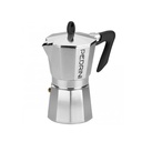 CAFETERA FASHION COOK PEDRINI MOKA - ALUMNIO - NEGRO - 3 TAZAS