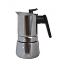 CAFETERA FASHION COOK PEDRINI MOKA STEEL - 4 TAZAS
