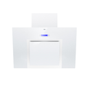 CAMPANA ESPEJO 60 VIDRIO CRISTAL BLANCO - ACERO INOXIDABLE - 3 VELOCIDADES - CON MOTOR
