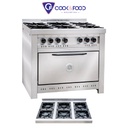 COCINA CFHH 100 6 HORNALLAS CORBELLI