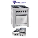 COCINA CFHH 70 2 HORNALLAS + BAÑO MARIA CORBELLI