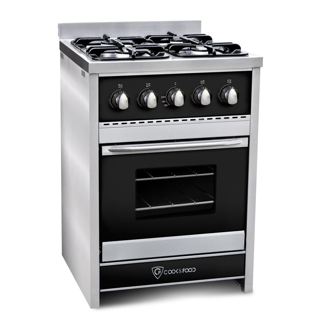 COCINA CHIARA 60 CM NEGRA