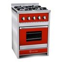 COCINA CHIARA 60 CM ROJA