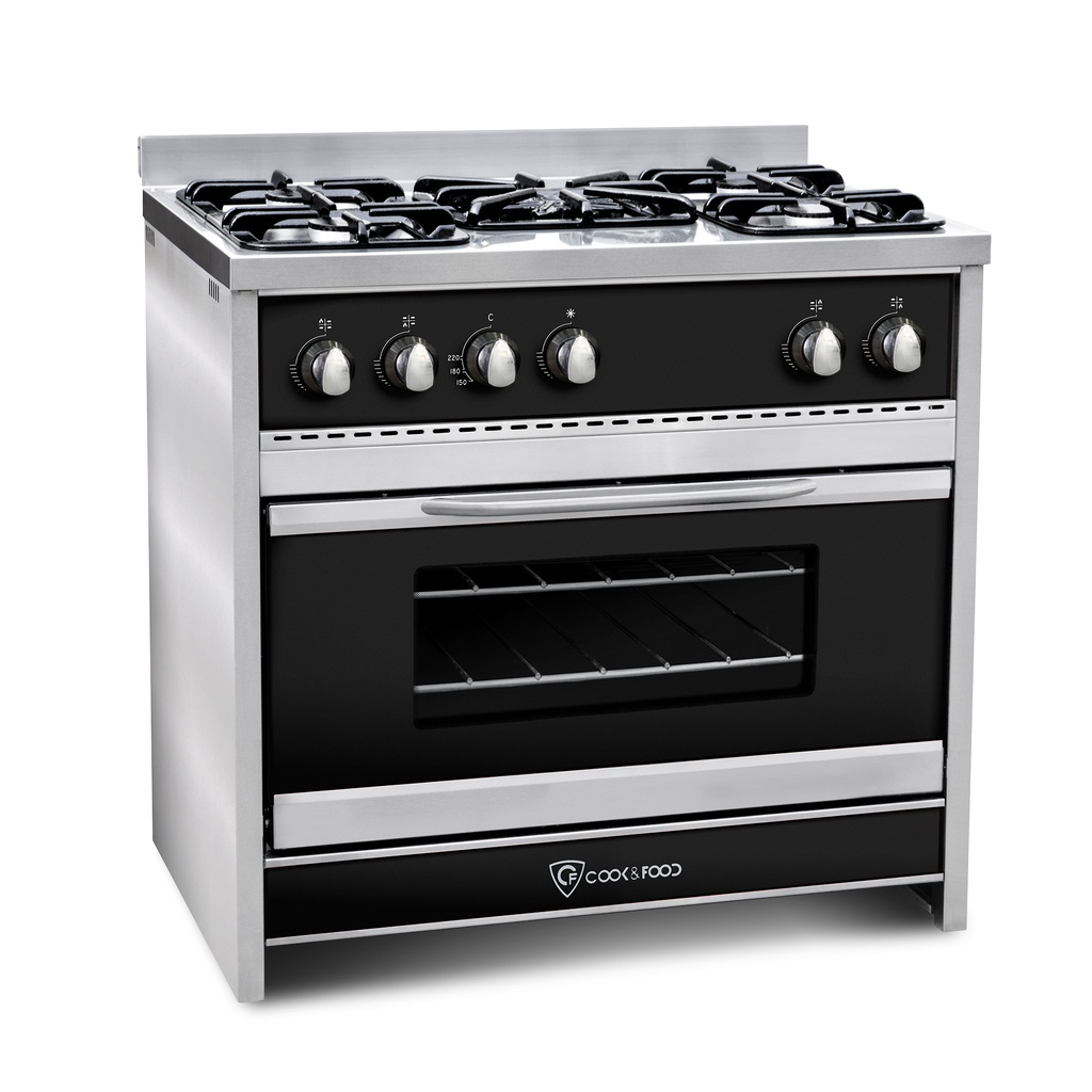 COCINA COOK&FOOD CHIARA 90CM - NEGRA