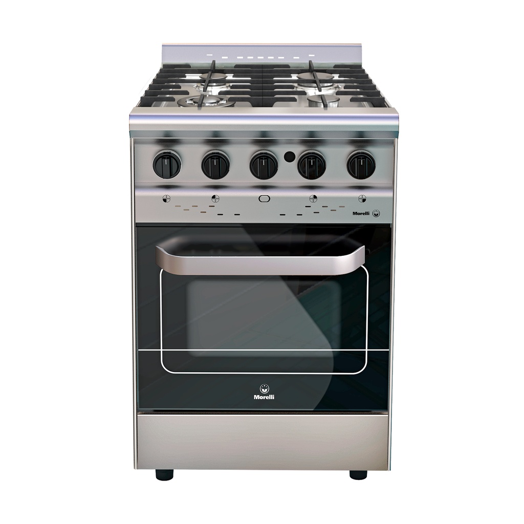 COCINA MORELLI FORZA 550 - PUERTA VISOR - REJA VITRIFICADA LIVIANA