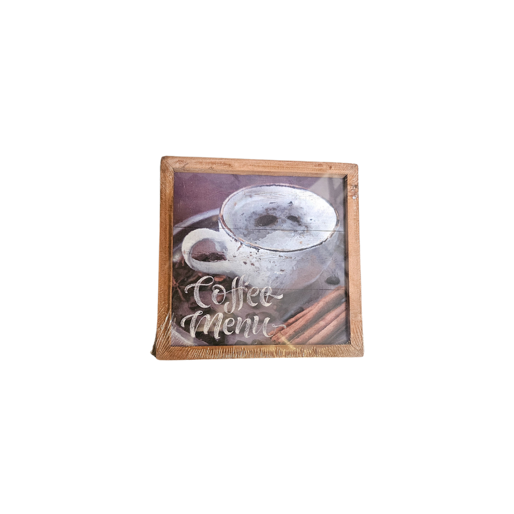 CUADRO COFFEE II 20CM X 20CM X 1.2CM