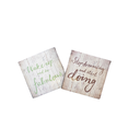 CUADRO FRASES II 25CM X 25CM X 0.9CM