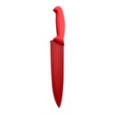 CUCHILLO CHEFF FASHION COOK ROJO - 20CM