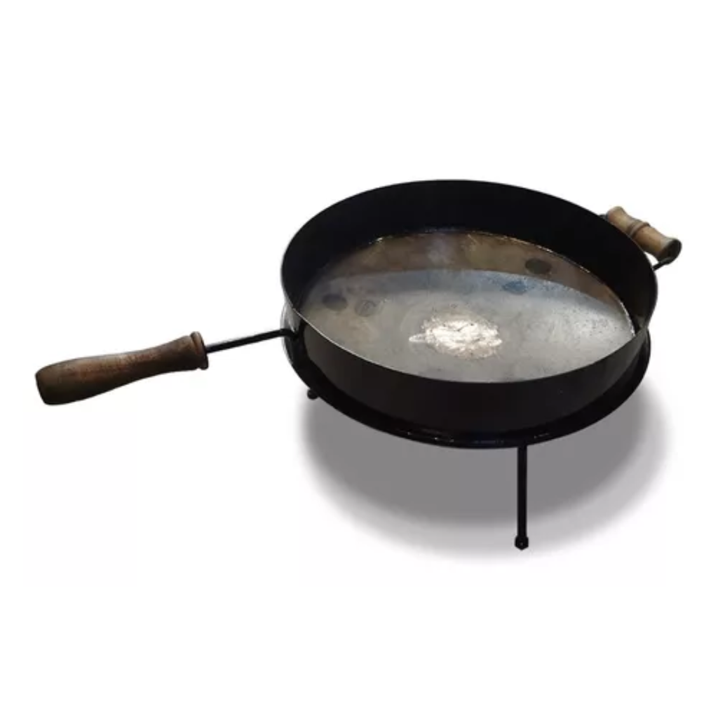 DISCO ARADO SIN TAPA HIERROS ARTESANALES, CON MANGO - 42CM