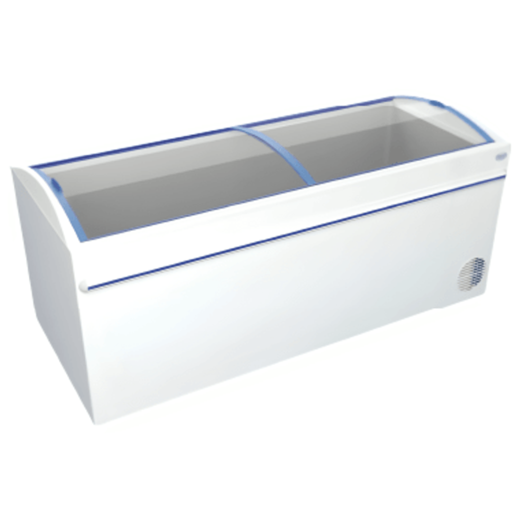 FREEZER ISLA DE FRIO FAM 42TC - TAPA CRISTAL CURVA