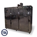 HELADERA CARNICERA - MODELO 154 - ACERO INOXIDABLE - FRIO FORZADO - PUERTAS (2 CHICAS, 2LARGAS) - (1,5HP)