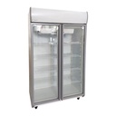 HELADERA EXHIBIDORA VERTICAL REFRIVAN 2 PUERTAS